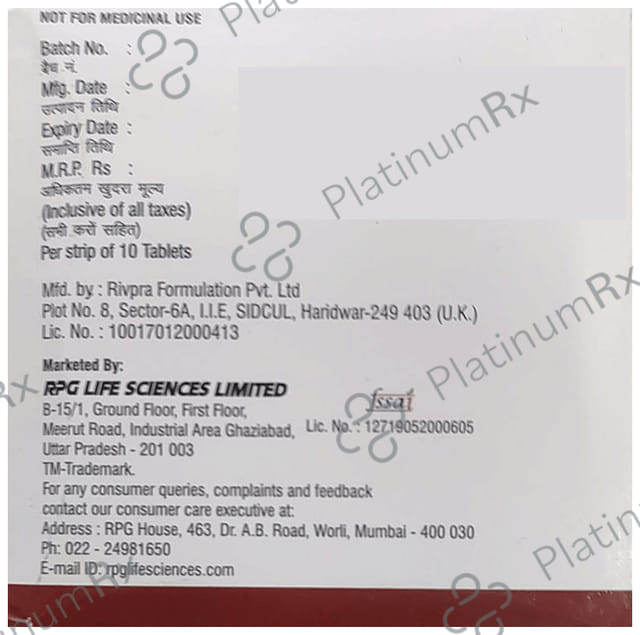 Crann D 300/600mg Tablet 10s