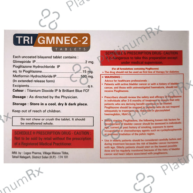 Tri Gmnec 2 Tablet ER