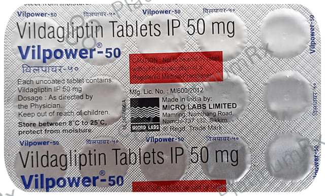 Vilpower 50mg Tablet 15s