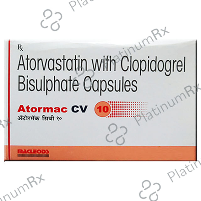 Atormac 10/75mg Capsule 10s