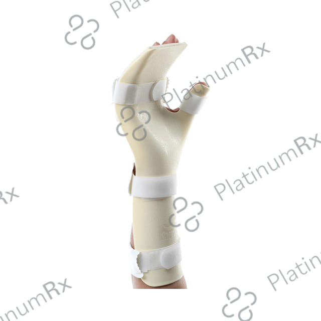 Tynor E 29 Hand Resting Splint Large Left Beige & White