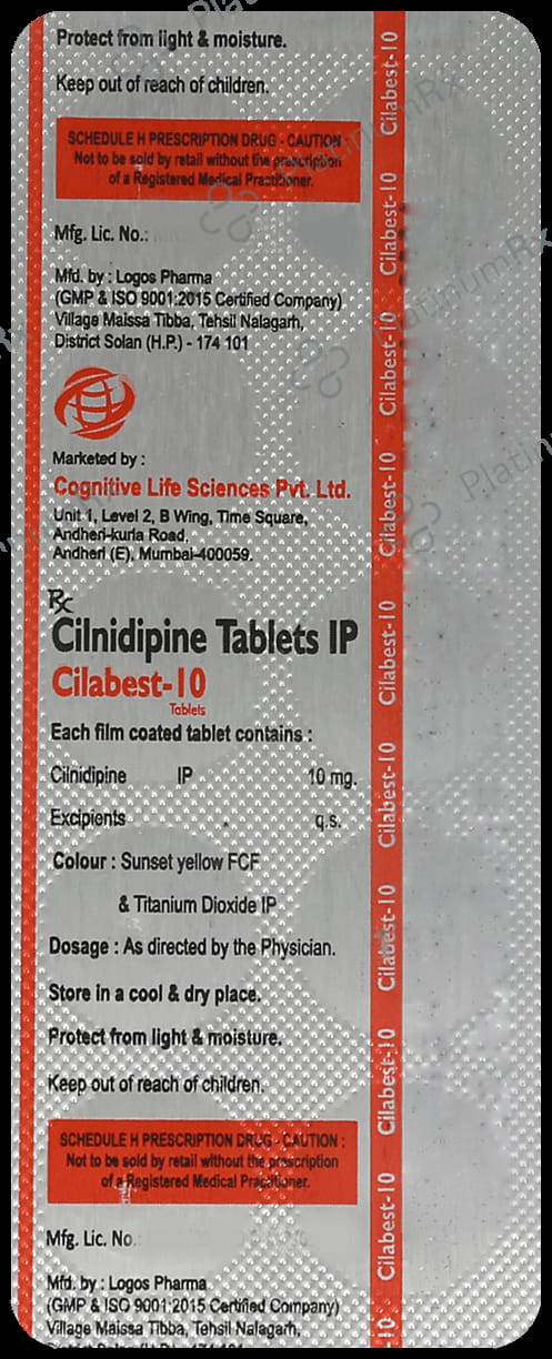 Cilabest 10mg Tablet 10s