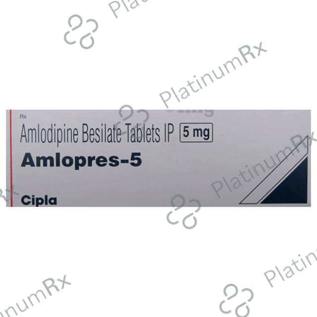 Amlopres 5mg Tablet 30s