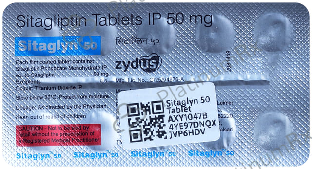 Sitaglyn 50mg Tablet 10s