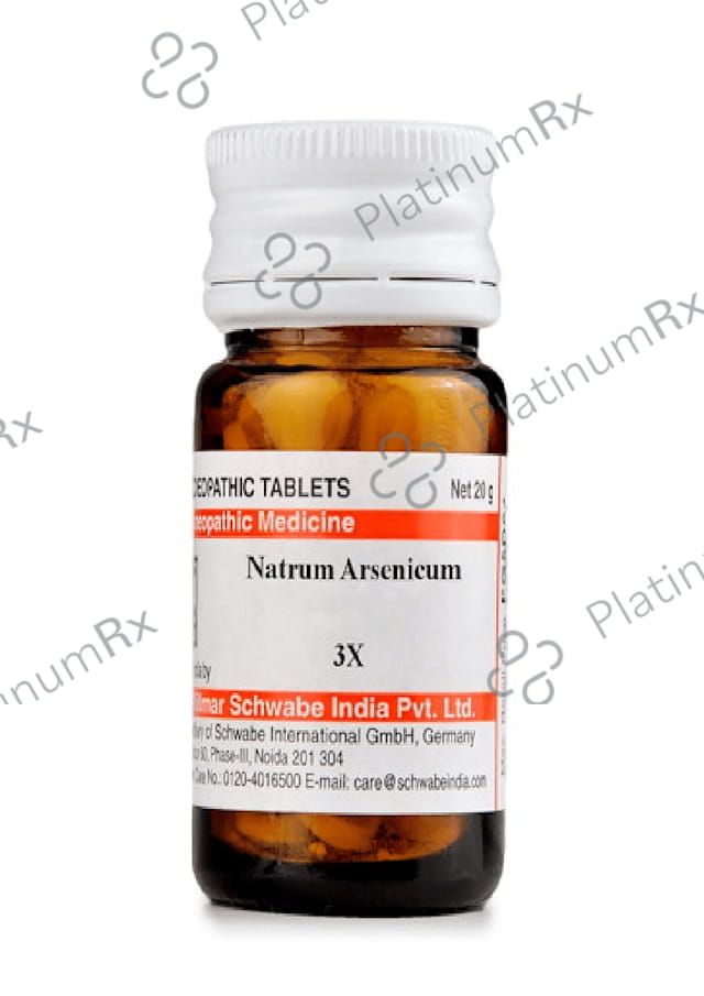 Dr Willmar Schwabe India Natrum Arsenicum Trituration Tablet 3X