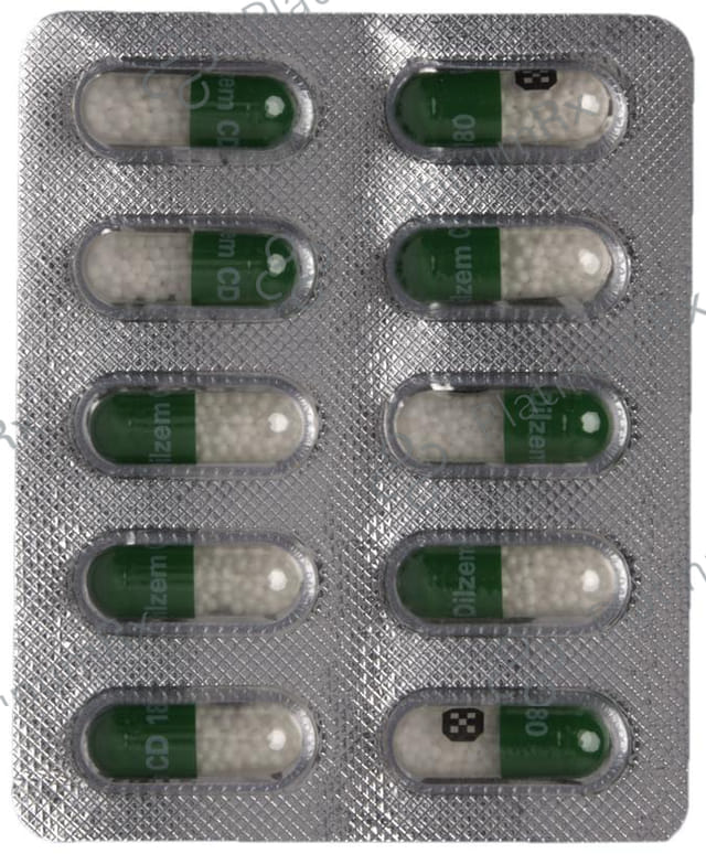 Dilzem CD 180mg Capsule 10s
