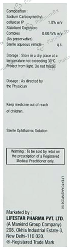 Lubistar-CMC 1% Eye Drop