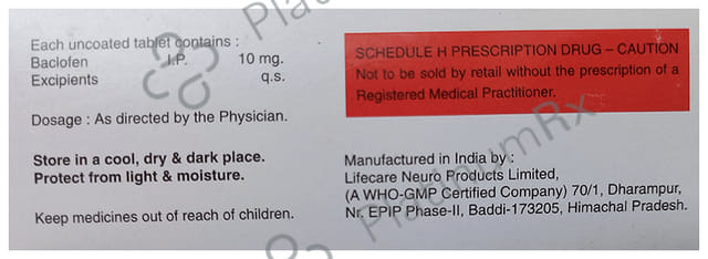 Baclotide 10mg Tablet 10s