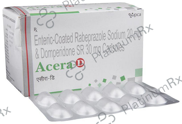 Acera D 30/20mg Capsule SR 10s