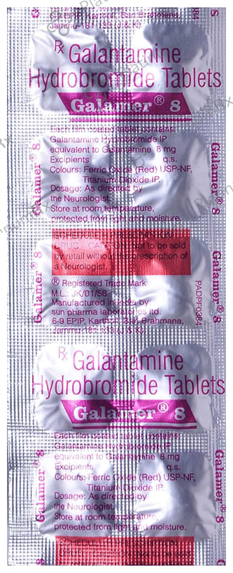 Galamer 8mg Tablet 10s