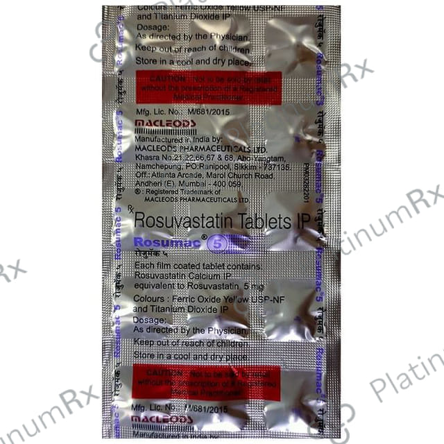Rosumac 5mg Tablet 15s