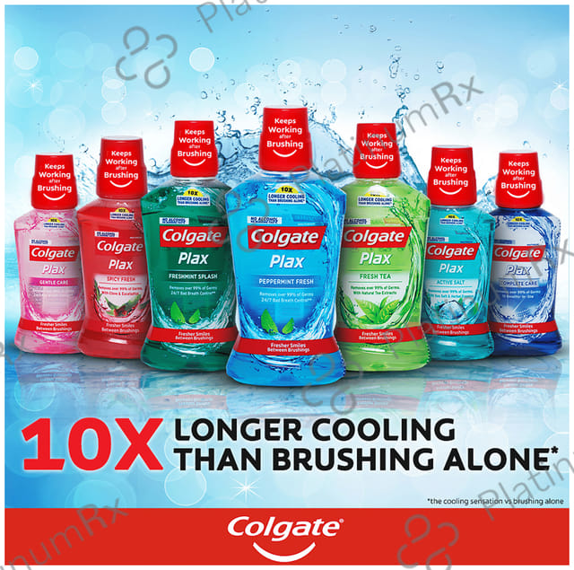 Colgate Plax Gentle Care Alcohol Free Mouth Wash 250ml