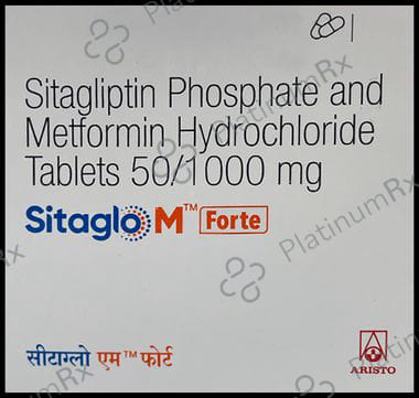 Sitaglo M Forte 50/1000mg Tablet 15s
