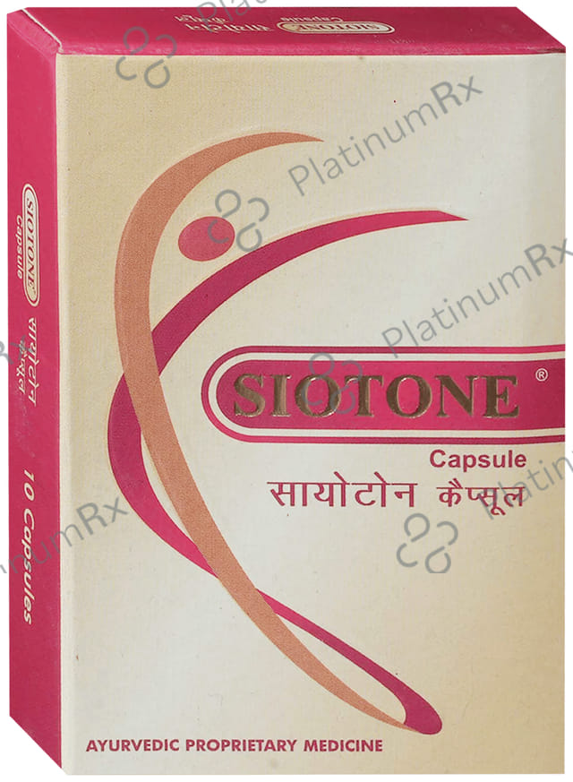 Siotone Capsule 10s