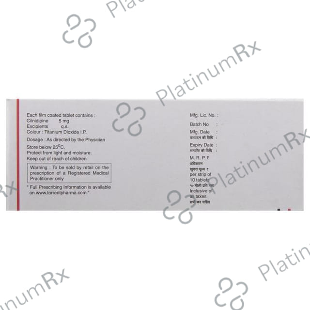 Torcilin 5mg Tablet 10s