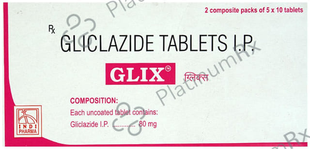 Glix 80mg Tablet