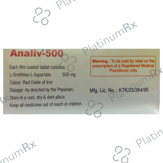 Analiv 500mg Tablet 10s
