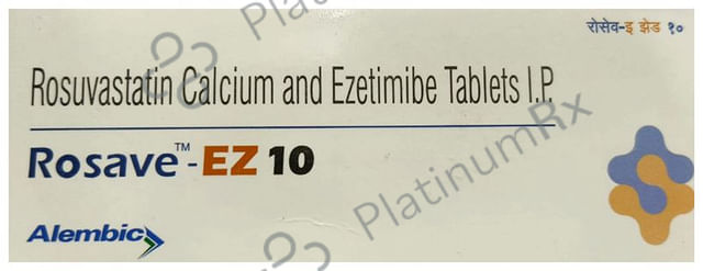 Rosave EZ 10/10mg Tablet 10s