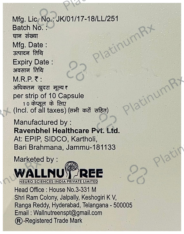 Walnergic D 75/20 Capsule DR 10s