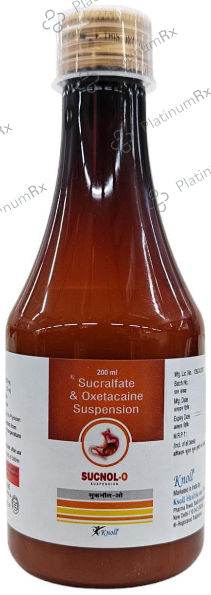 Sucnol O Syrup 200 Syrup