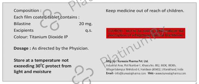 Blst 20mg Tablet 10s