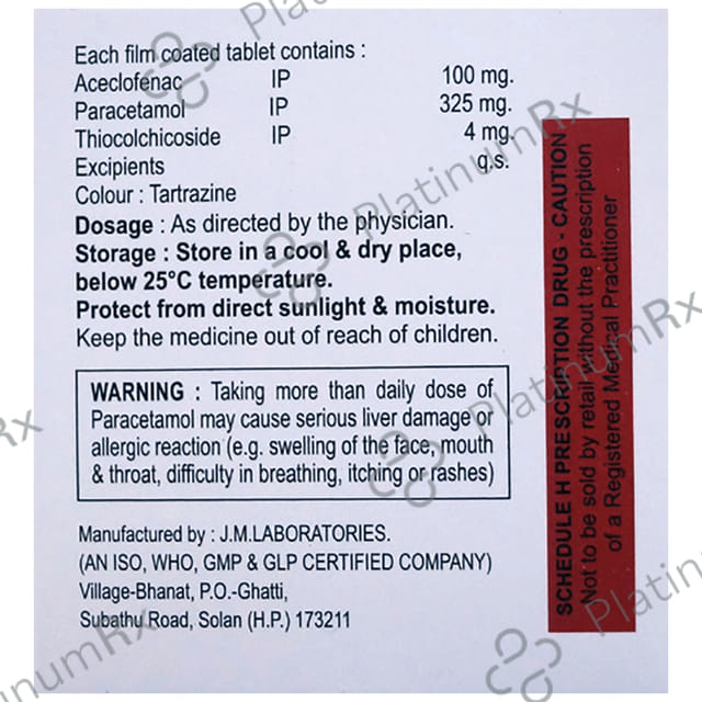 Colchifenac Tablet 10s