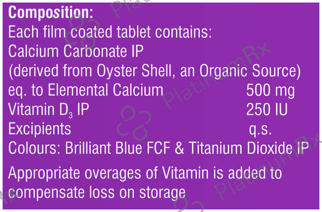 Ossopan 500 500mg/250IU Tablet 15s