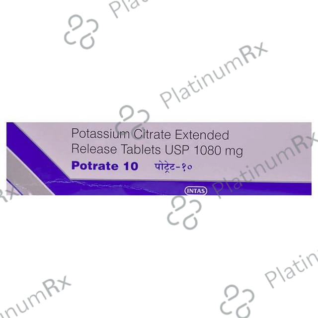 Potrate 1080mg Tablet ER 10s