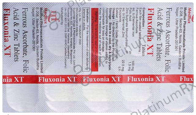 Fluxonia XT Tablet 10s