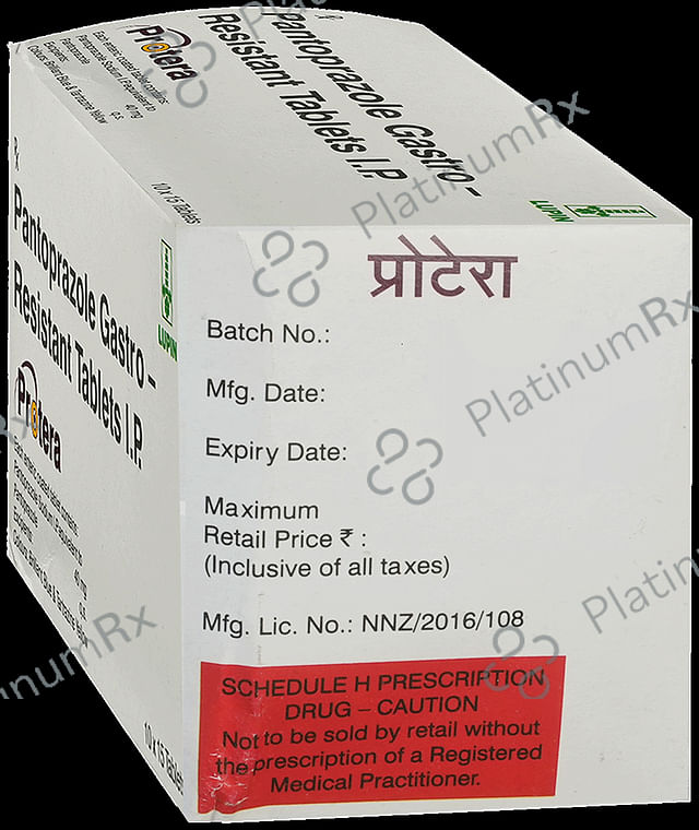 Protera 40mg Tablet 15s