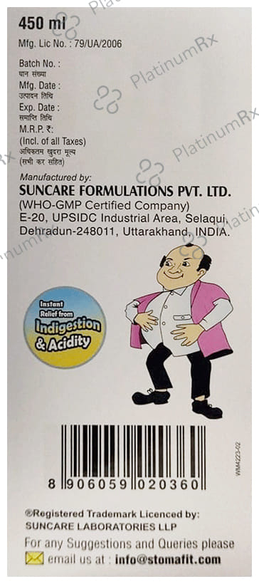 Stomafit Liquid 450ml
