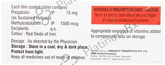 Setgalin SR M 75mg/1500mcg Tablet 10s