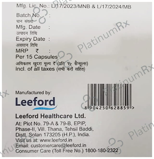Tamsugard 0.4mg Capsule PR 15s