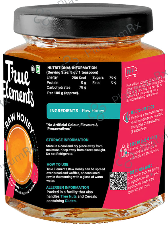 True Elements Honey Raw for Weight Management Raw
