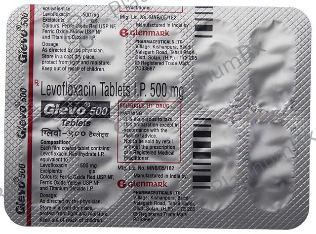 Glevo 500mg Tablet 10s