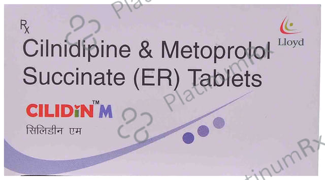 Cilidin M 10/50mg Tablet ER 10s