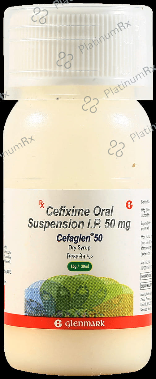 Cefaglen 50mg Dry Syrup 30ml