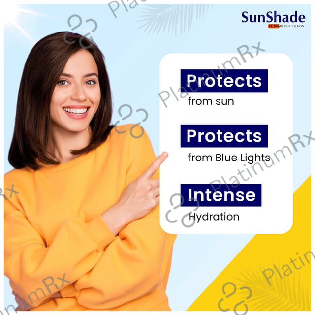 Leeford Sunshade Ultra Block Sunscreen SPF 50 PA+++ Lotion 50ml