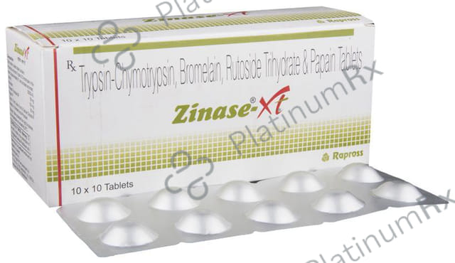 Zinase XT 90/100/48mg Tablet 10s