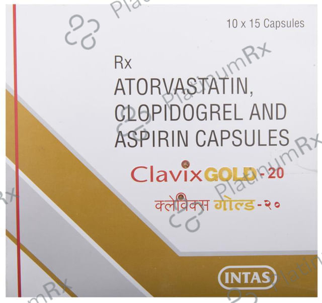 Clavix Gold 20 Capsule