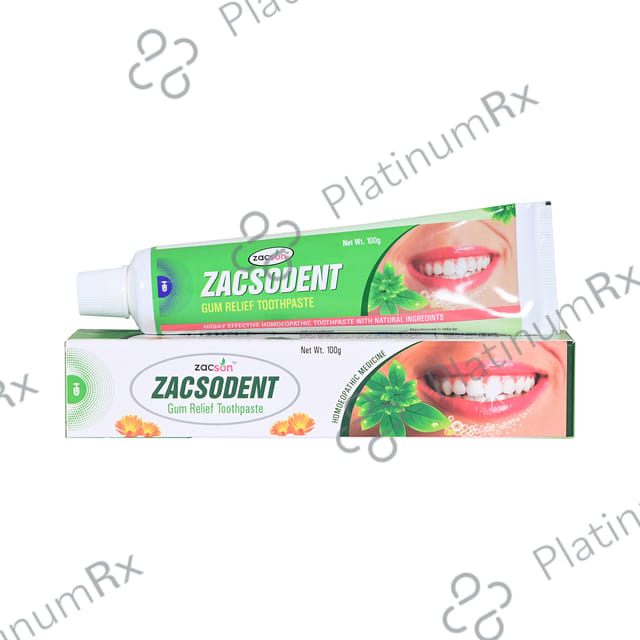 Zacson Zacsodent Gum Relief Toothpaste