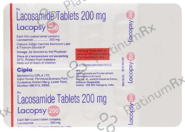 Lacopsy 200 Tablet
