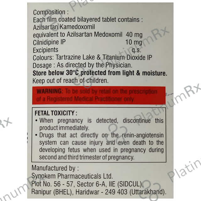 Zilarbi CN 10 Tablet