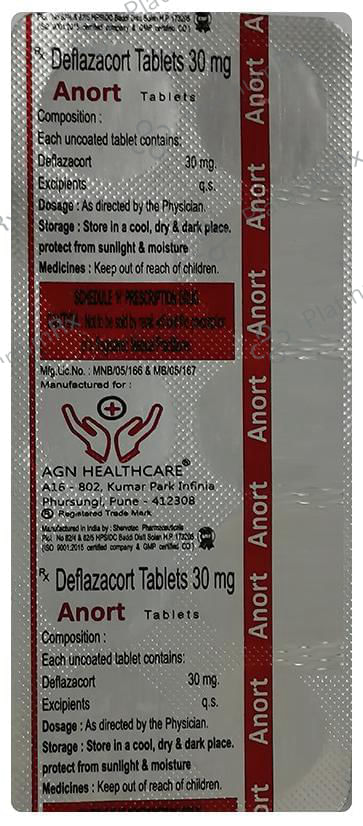 Anort 30mg Tablet 10s