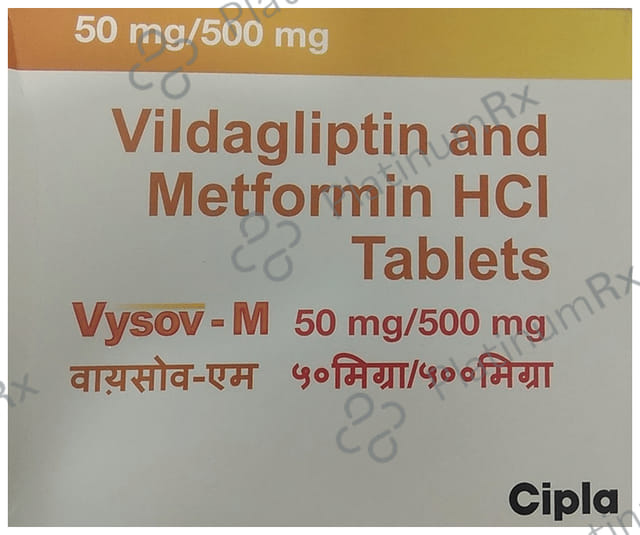 Vysov M 500/50mg Tablet 15s