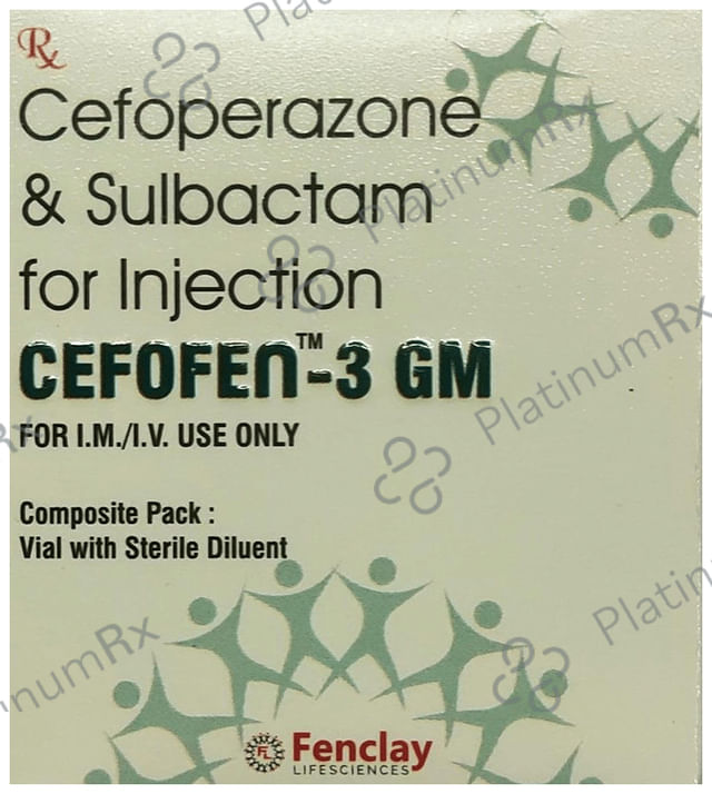 Cefofen 3 GM Injection
