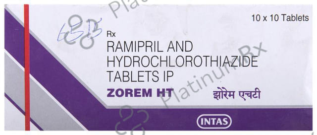 Zorem HT 12.5/10mg Tablet 10s
