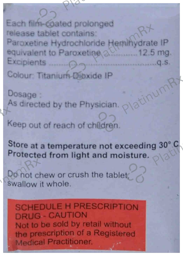 Depaxil CR 12.5mg Tablet 10s