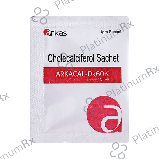 Arkacal D3 6000IU Granules 1gm