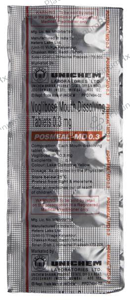 Posmeal -MD 0.3 Tablet